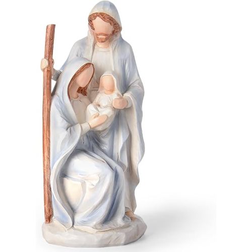 Nativity Set Holy Family Statue, 10 inch