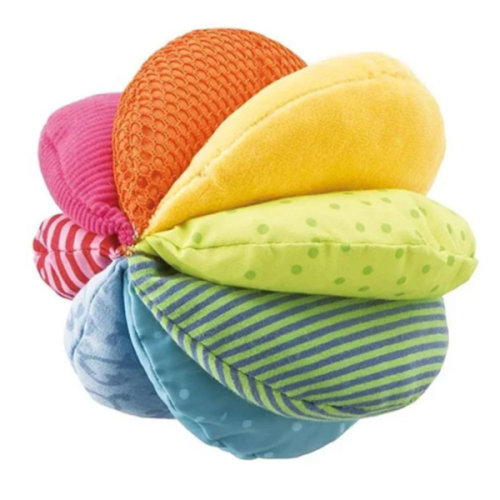 Rainbow Fabric Baby Ball