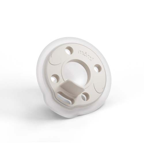 babypace breast-like pacifier 0-12 mo single - pearl | mōmi