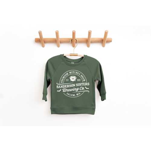 Sanderson Witchy Brewing Co. Halloween Shirt: Witches Brew Toddler Tee