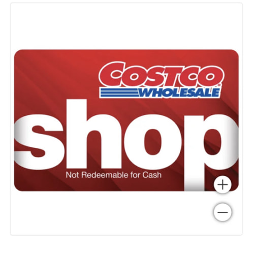 Costco Shop Card