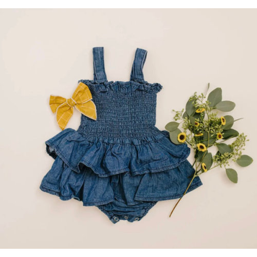 Greta Romper in Buffalo Beige | Reverie Threads