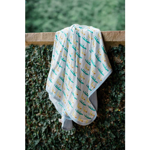 Mary Ball X The Uptown Baby Blanket - Blue