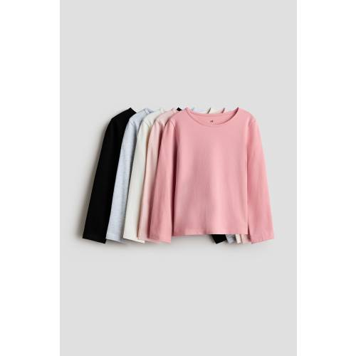 5-PACK LONG-SLEEVED T-SHIRTS