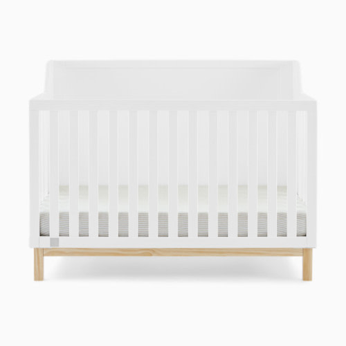 Delta Children babyGap Oxford 6-in-1 Convertible Crib - Bianca White/Natural