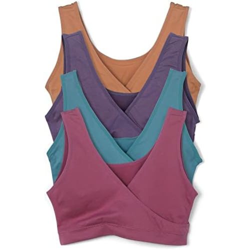 Caramel Cantina 4 Pack Nursing Sleep Bras