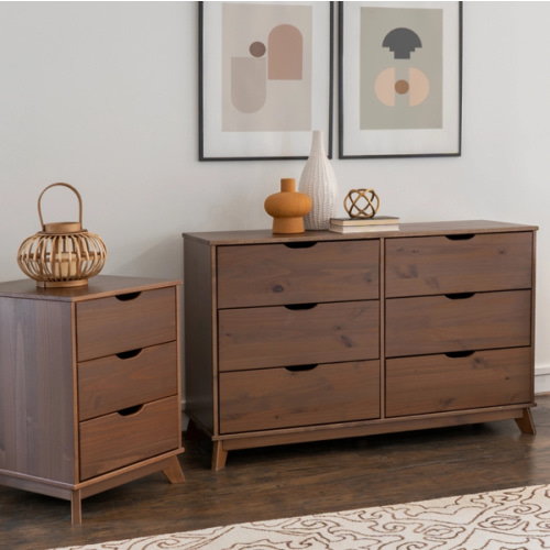 Linon Pierce Nightstand and Dresser Set