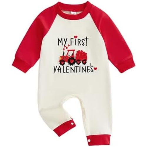 BeQeuewll Newborn Girl Boy Thanksgiving Clothes Infant Sweatshirt Jumpsuit Turkey Romper Baby First Thanksgiving Outfit