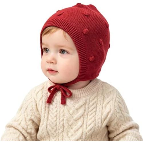 Baby Girls Winter Hats Toddler Knit Hat Boys Warm Infant Beanie Kid