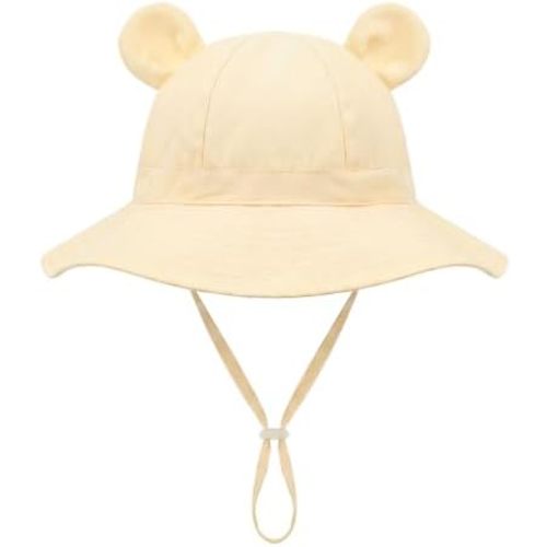 Toddler Sun Hat 0-6-36 Months Baby Bucket Hat 3-8Y Girls Boys Kids Sun Hat Infant Newborn Sun Hat