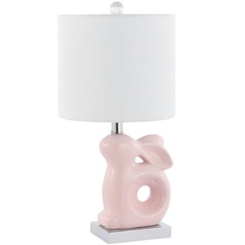 Ruby Rabbit Table Lamp - KID4246 - Pink - Safavieh Kids