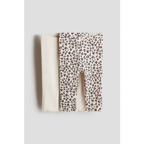 2-PACK COTTON LEGGINGS