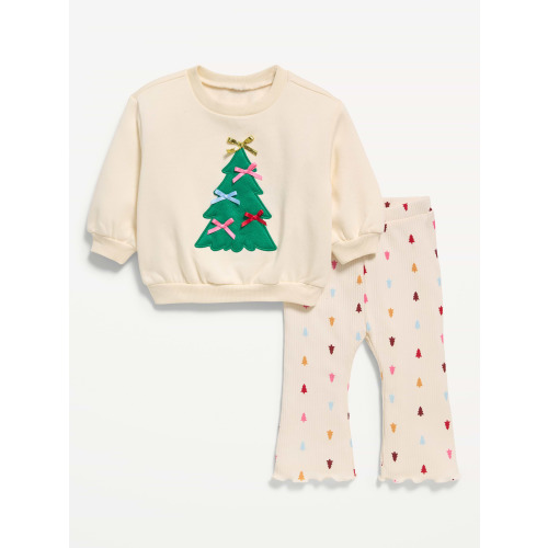 Graphic Sweatshirt and Legging Set for Baby