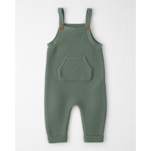 Baby Organic Cotton Sweater Knit Overalls - Little Planet | Carter's