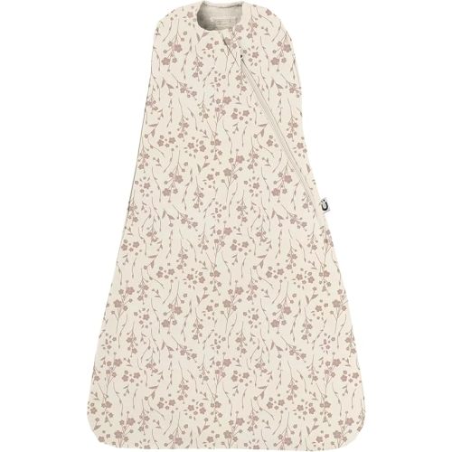 GUNAMUNA Swaddle Wrap for Newborns – Arms In or Out, Easy Diaper Changes with WONDERZiP, Soft Sleep Sack, 2.5 TOG