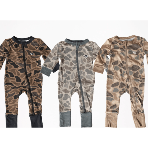 Classic Camo Baby Zip Up Bundle | BURLEBO