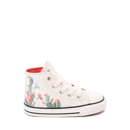 Converse Chuck Taylor All Star Succulents High-Top Sneaker - Baby / Toddler - Vintage White