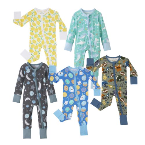 Assorted Sizes and Patterns Little Sleepies Bamboo Pajamas