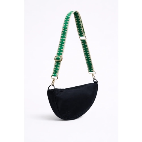 Black Crossbody Compact Diaper Bag | Sling Diaper Bag | citymouse