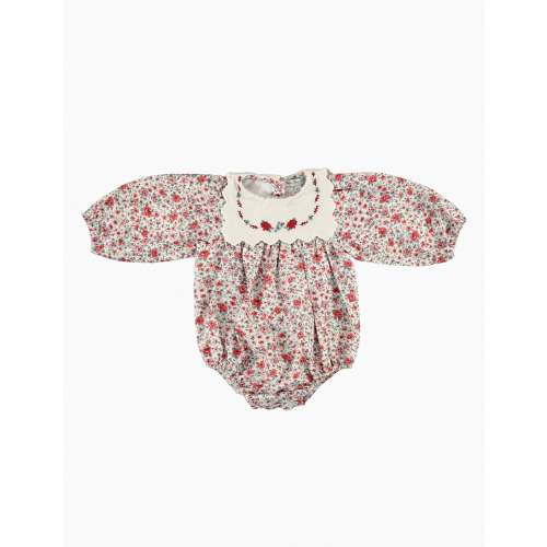 Clementine Romper in Sweet Roses