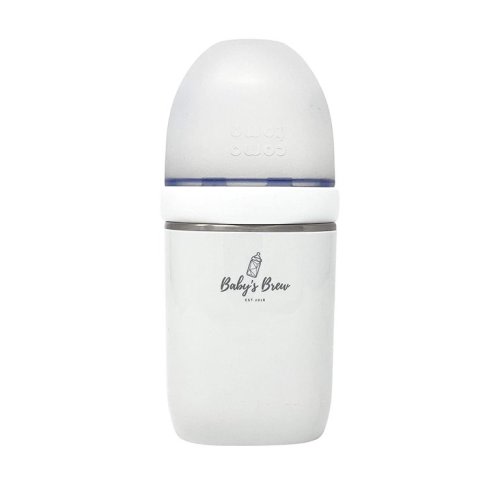 Baby's Brew Portable Bottle Warmer Pro - Milk Warmers for Breastmilk or Formula, Leak-Proof Design, Travel-Friendly, Cordless, Battery-Powered, 8-12 Hour Battery Life, Warmer Only