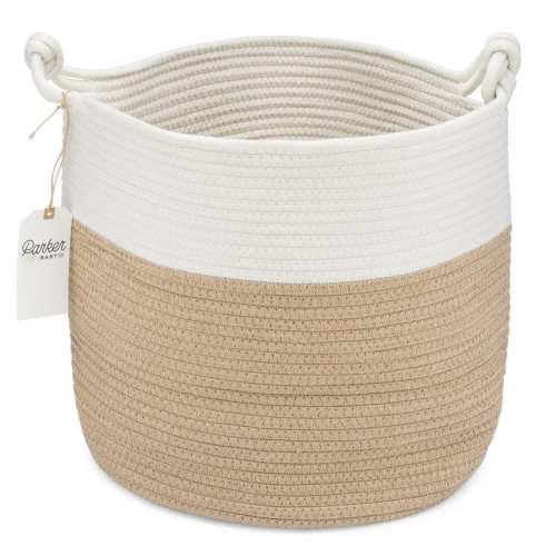 Nursery Storage & Organization | Rope Storage Basket | Parker Baby Co.