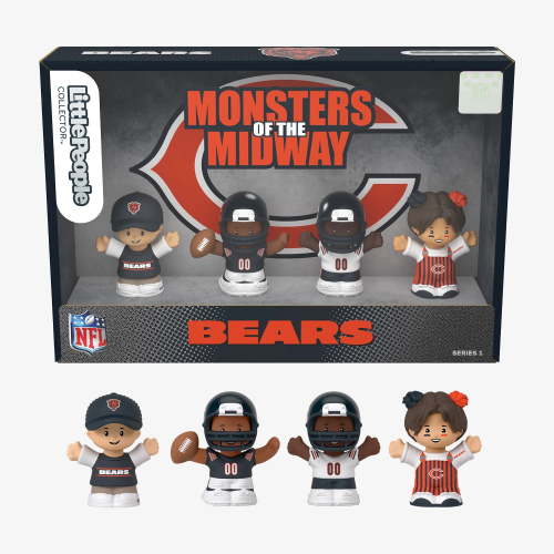 Fisher-Price Little People Collector NFL Chicago Bears 4-Pack