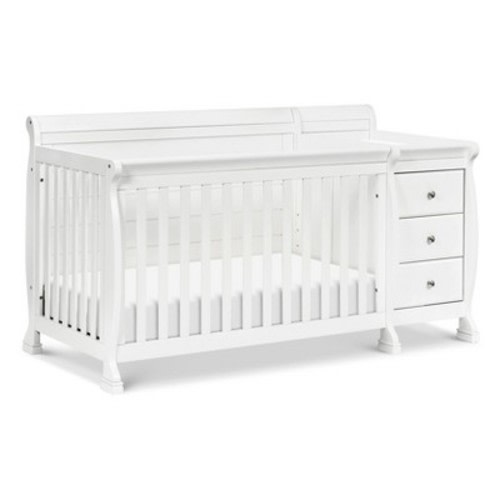 daVinci Kalani 4-in-1 Convertible Crib and Changer Combo - White