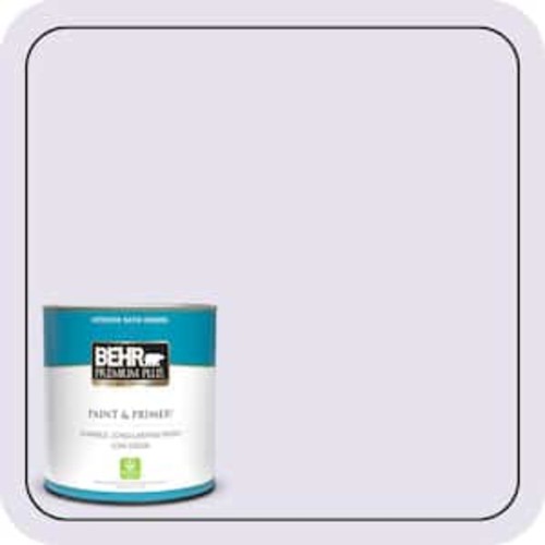 1 qt. #640A-1 Soft Iris Satin Enamel Low Odor Interior Paint & Primer