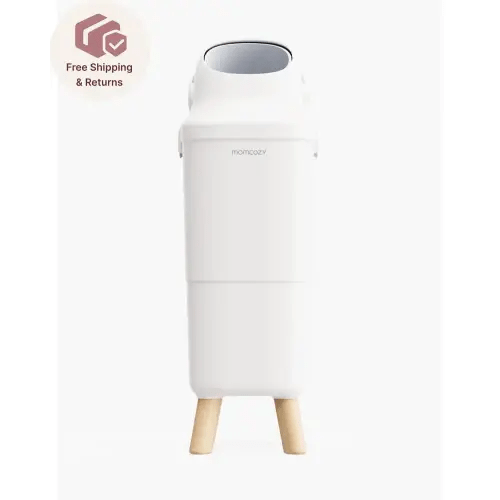 Momcozy Triple-Seal Diaper Disposal Bin for Odor-Free Waste Management