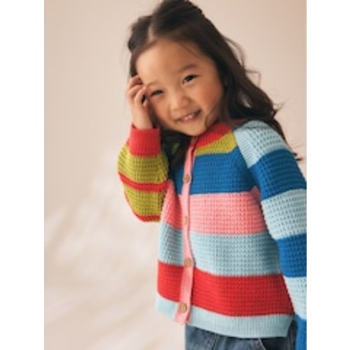 Buy Multicolour Stripe Cardigan (3mths-7yrs) from Next USA