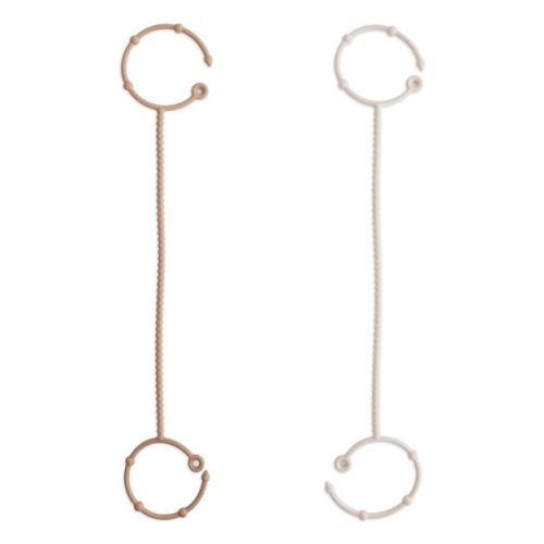 Adjustable Silicone Strap 2-Pack Natural/Shifting Sand One Size