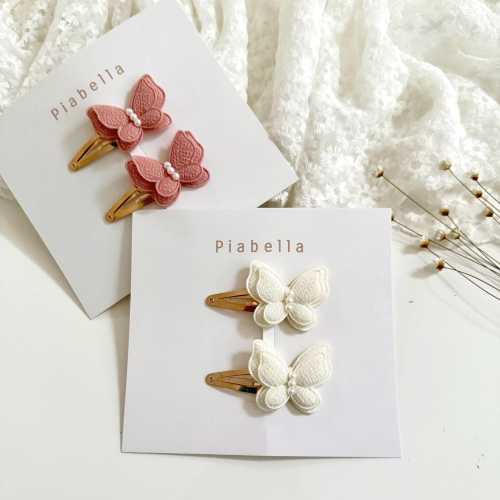 Butterfly hair clips. Set of 2. Hair clips for girls. Hair accessory for girls, Hair clip for toddlers. Butterfly clip. Gift for girls.