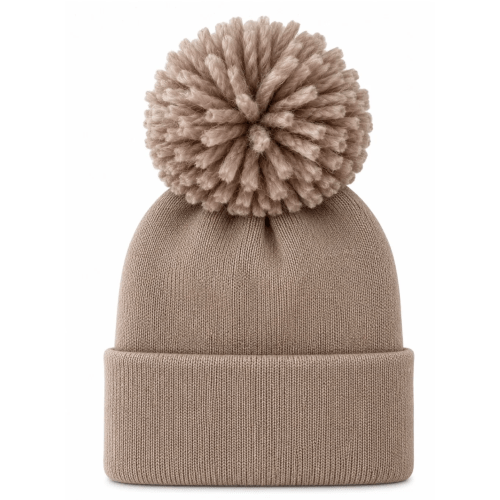 Baby's First Hat®, Tan Pom
