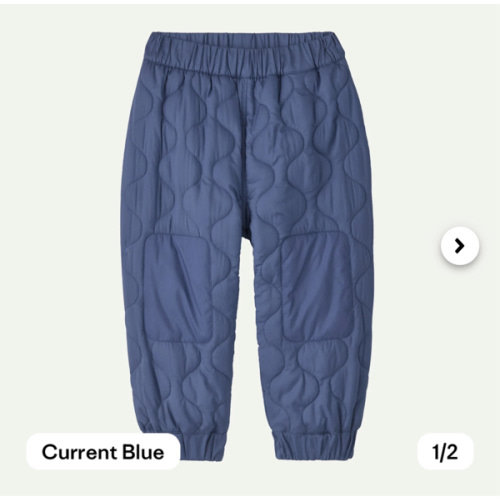 Patagonia Baby Quilted Puff Joggers