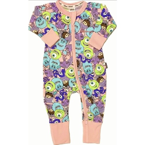 Bonds Wondersuit Disney Monsters Inc Pink Size 1 (12-18 months) Brand New Sealed