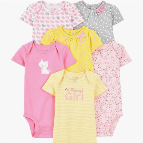 Simple Joys by Carter's Baby Girls' 6-Pack Sleeveless Bodysuit