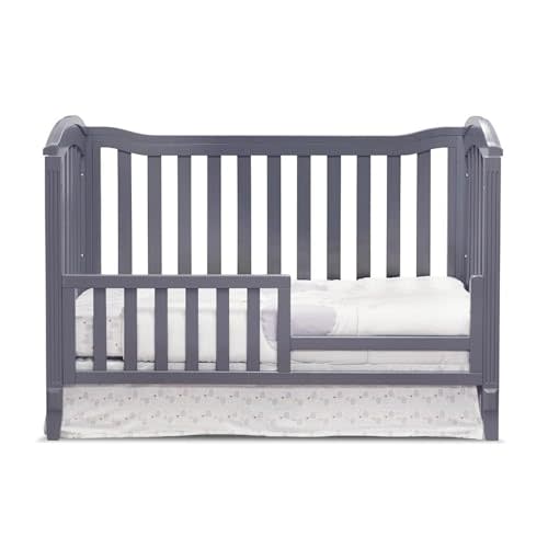 Sorelle Furniture Toddler Rails and Full-Size Bed Adult Rails, Sorelle Wood Bed Rail & Crib Conversion Kit, Converts Sorelle Furniture Crib to Toddler Bed and Full-Size Bed, # 148 - Gray