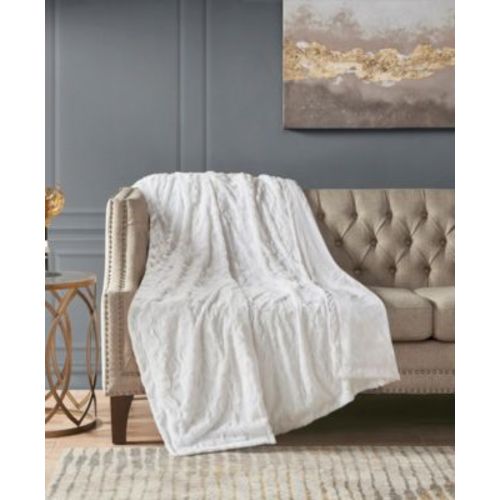 Zuri Faux-Fur Throw, 60" x 70"
