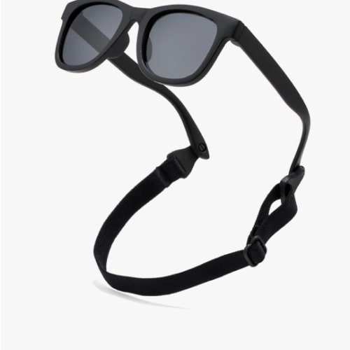 COASION Bendable Flexible Polarized Newborn Baby Sunglasses with Strap for Infant Boys Girls Age 0-12 Months CA8042