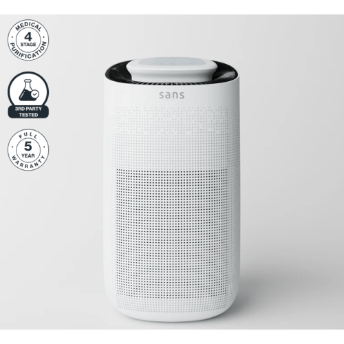 Sans Air Purifier - HEPA 13 Filter, Activated Carbon and UV-C Light
