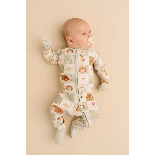 Hedgehog Patchwork Bamboo Sleeper