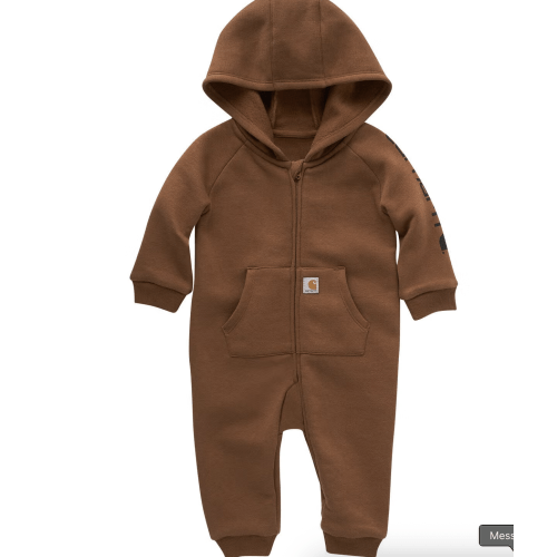 Carhartt Infant Boys' Fleece Zip Front Long Sleeve Coverall