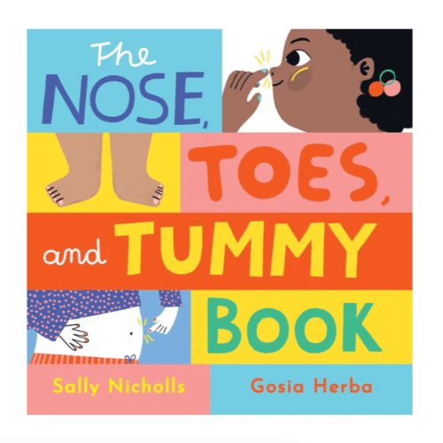 The Nose, Toes, and Tummy Book - Board Book by Sally Nicholls and Gosia Herba