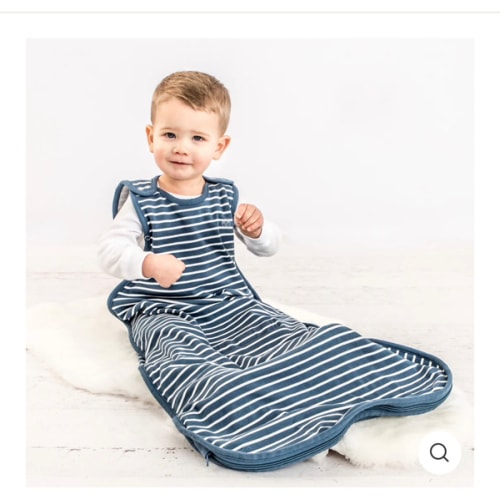 4 Season® Ultimate Baby Sleep sack, Merino Wool & Organic Cotton, Navy Blue