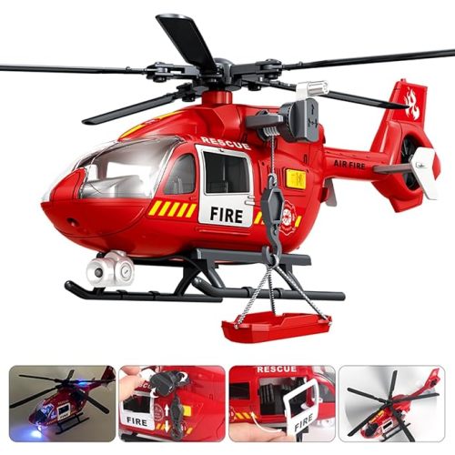 Fire Fighting Helicopter Toy