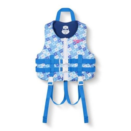 Speedo Kids' Life Jacket Vest - Angelic Blue Disco Boom Youth Jacket (Size by Weight)