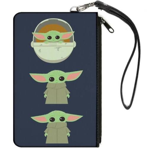 The Mandalorian Baby Yoda Chibi Women's Canvas Wallet | Google Shopping