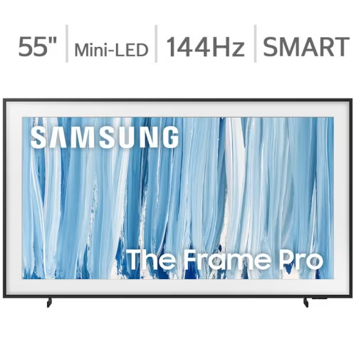Samsung 55" Class - The Frame Pro Series - Neo QLED 4K Mini LED - Art Mode Vision AI Smart TV - Allstate 3-Year Protection Plan Bundle Included For 5 Years of Total Coverage* | Costco