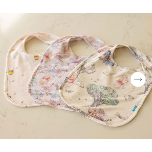 Winnie the Pooh Multi Baby Bib Set | Disney Hundred Acre Wood